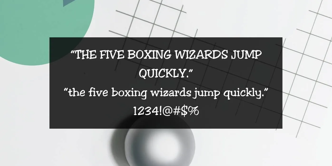 Jester Font Preview