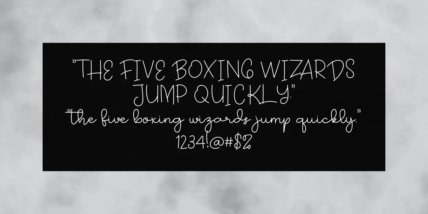 Journey Font Preview