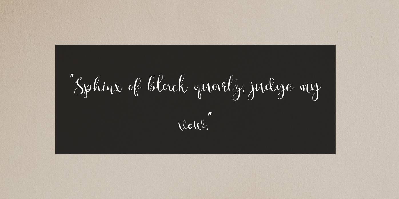 Julias Dream Font Preview