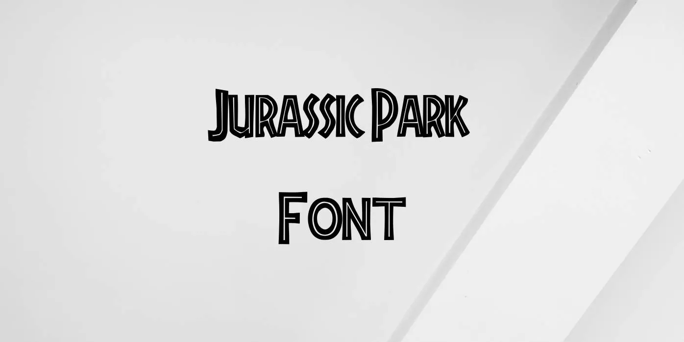 Jurassic Park Font