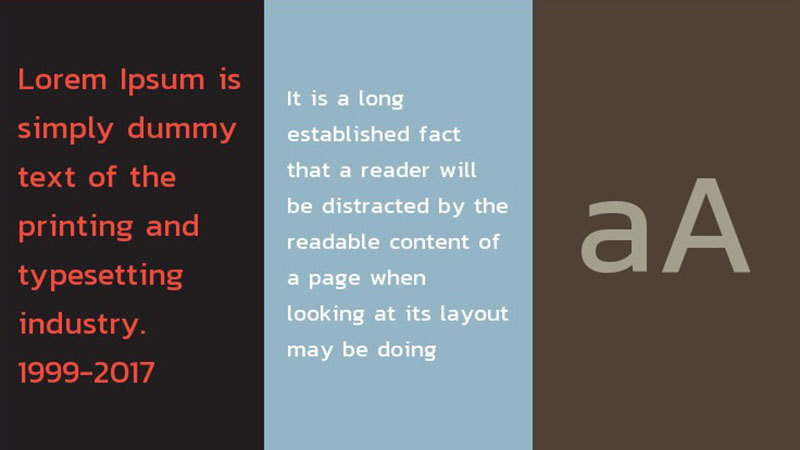 Kanit Font Preview