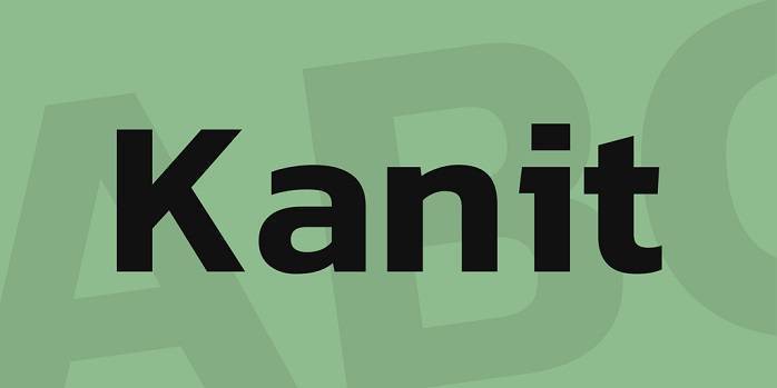 Kanit Font