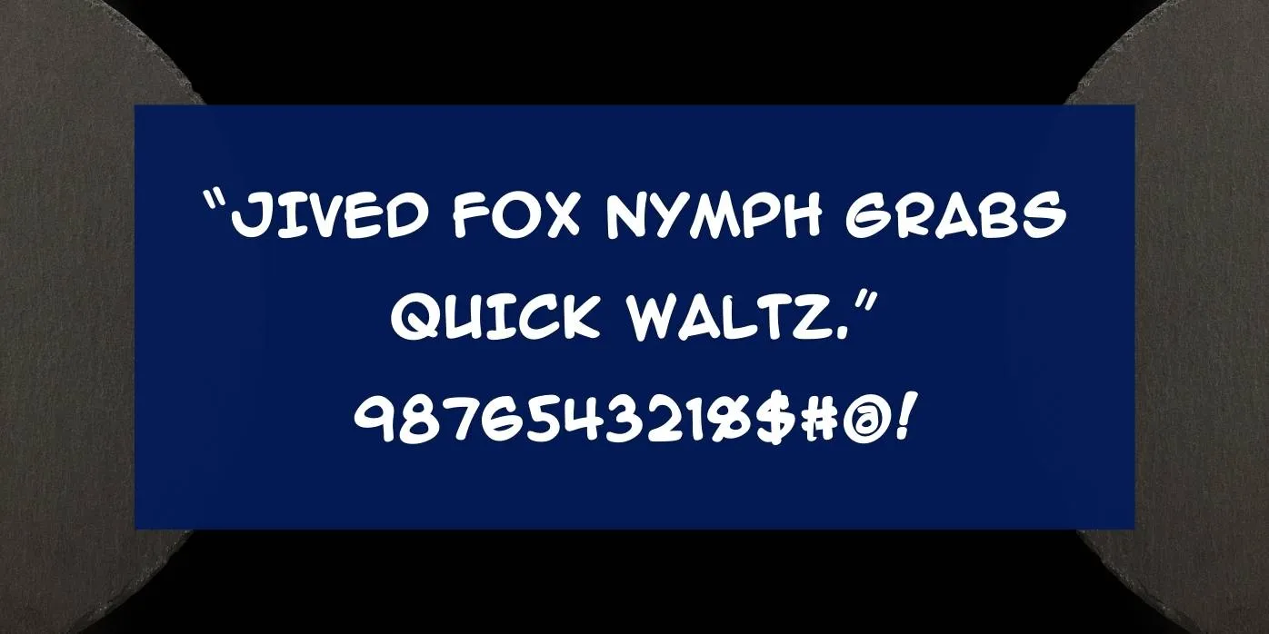 Karikatura Font Preview