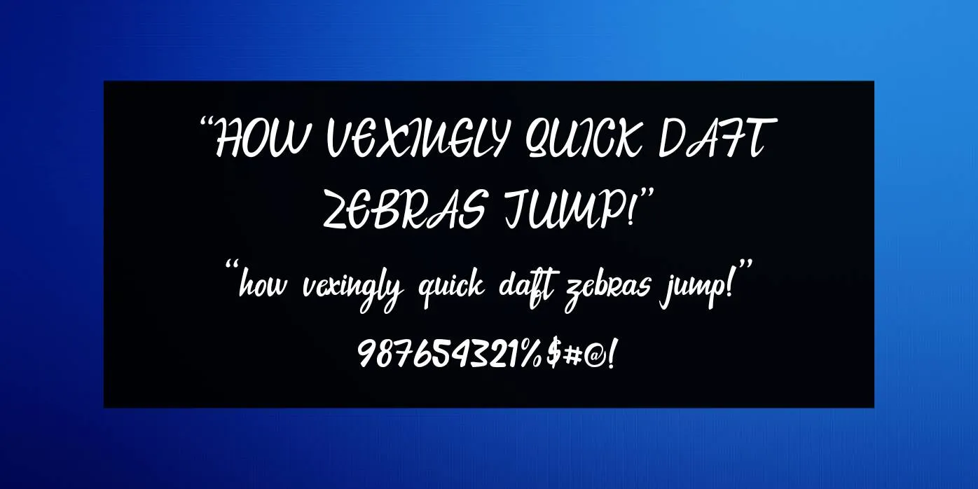 Kasih Putih Font Preview