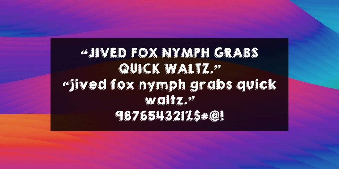 KG Happy Font Preview