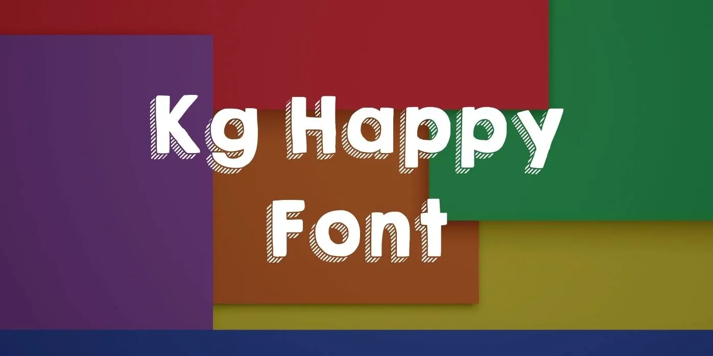 KG Happy Font