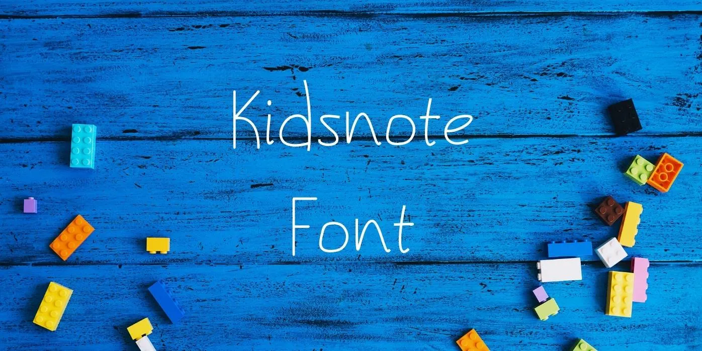 Kids Note Font