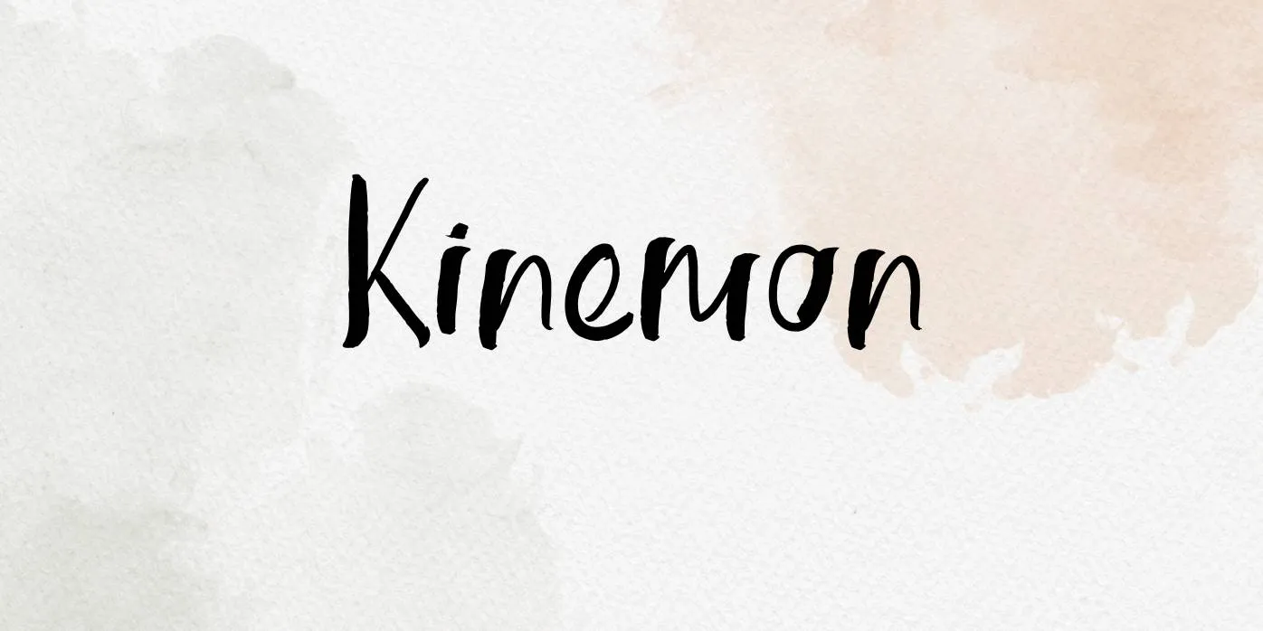 Kinemon Font