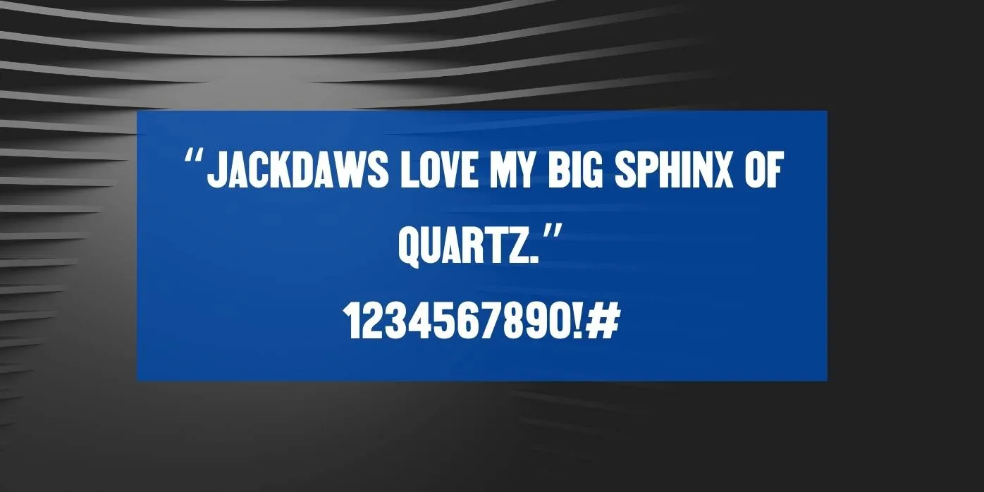 King Sans Font Preview