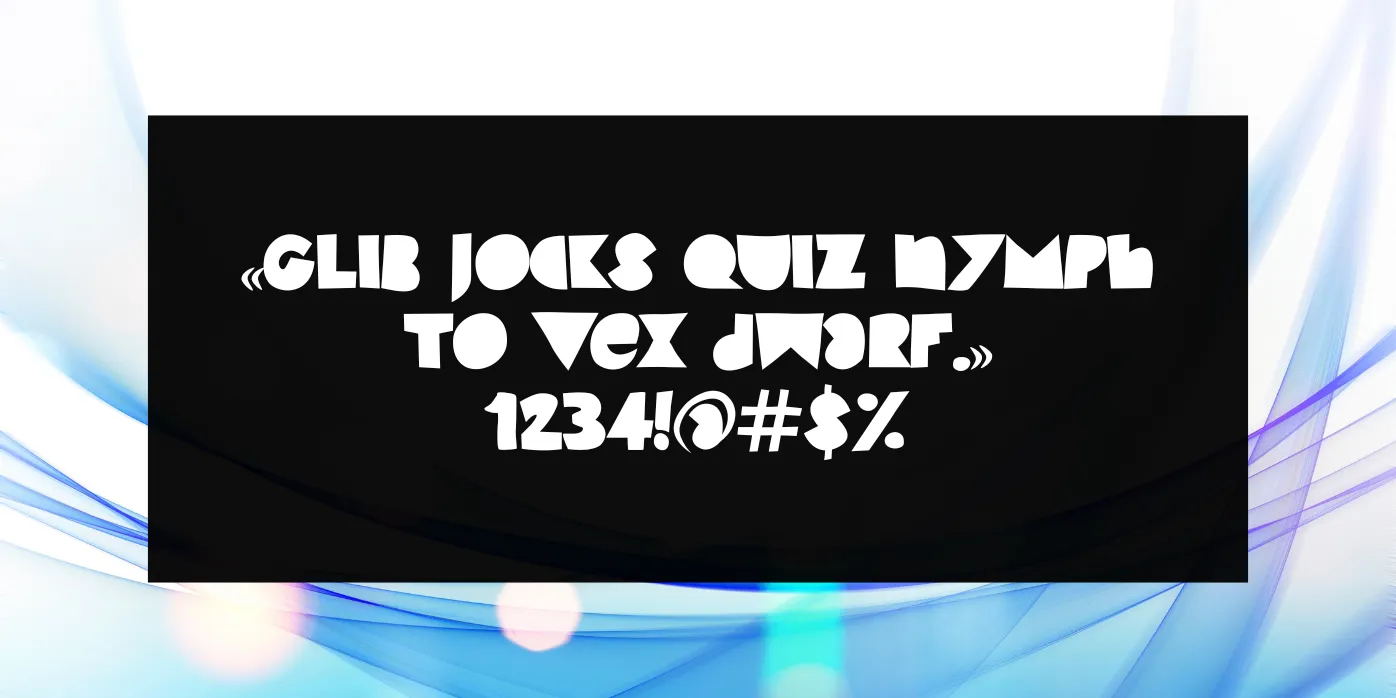 Kinky Font Preview