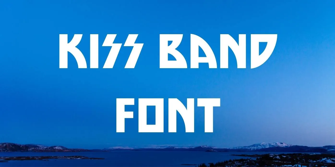 Kiss Band Font