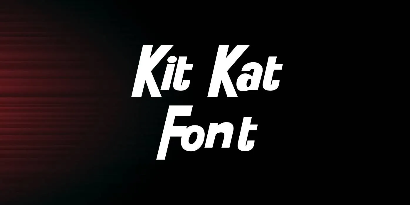 Kit Kat Font