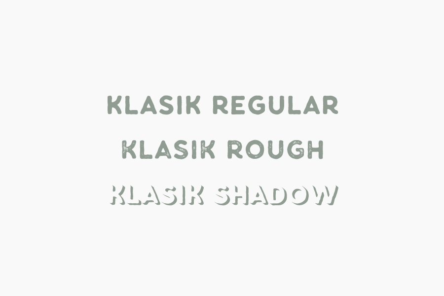 Klasik Font Preview