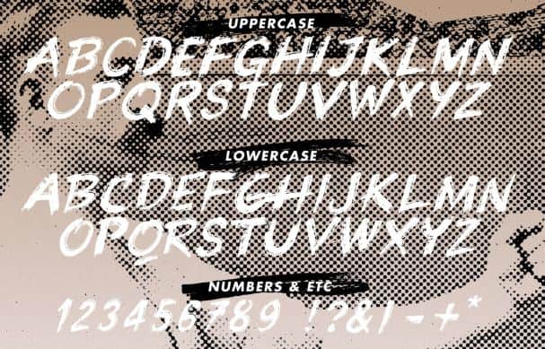 Knuckle Sandwich Font Preview