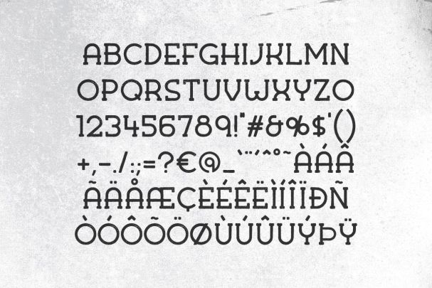 Kohm Vintage Font Preview