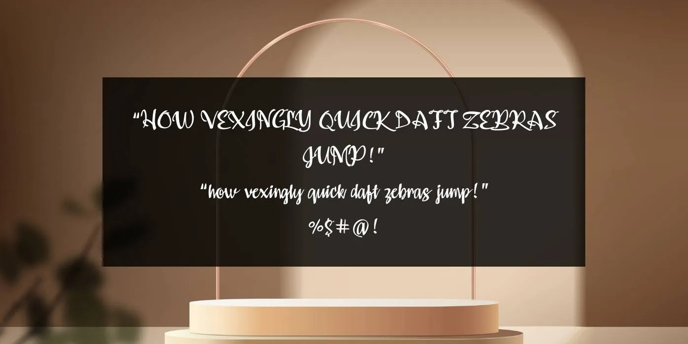 Kompar Font Preview