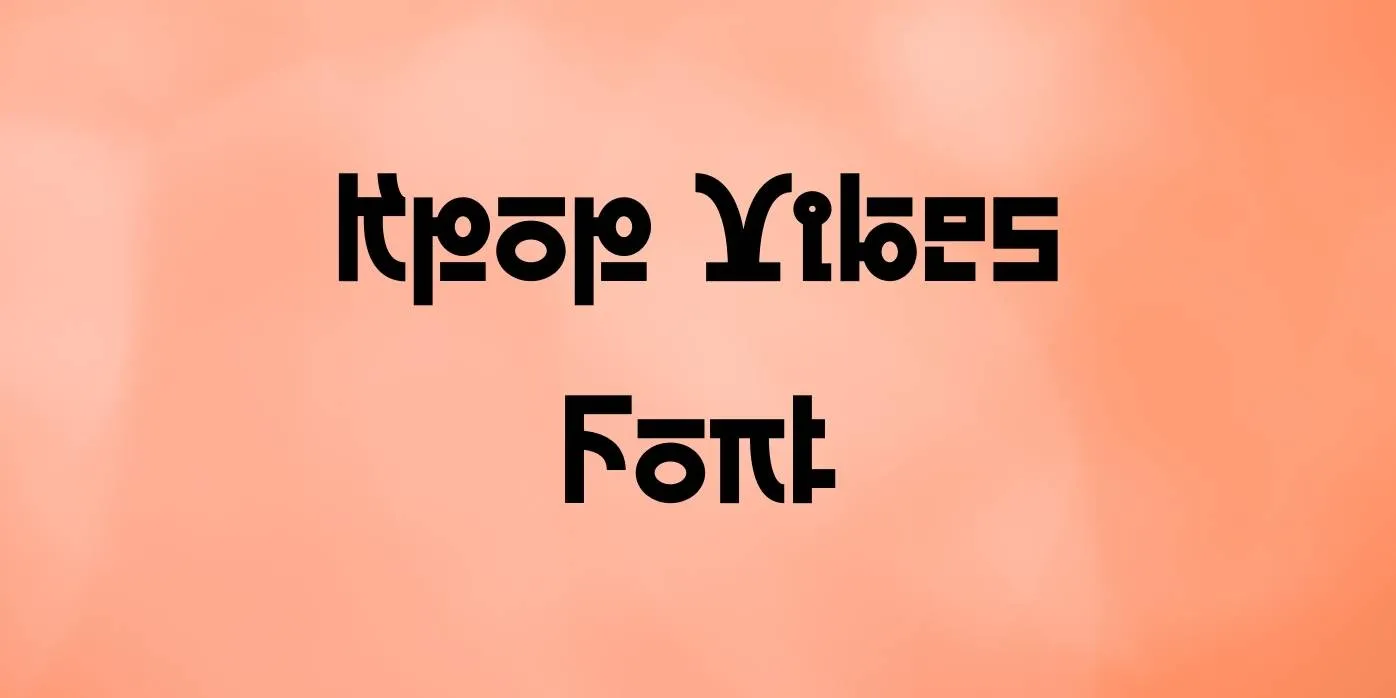 Kpop Vibes Font
