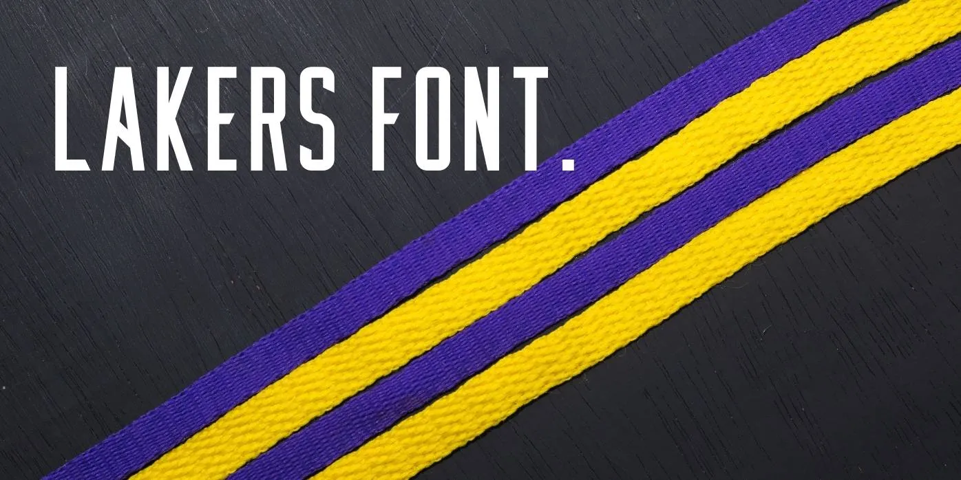 Lakers Font