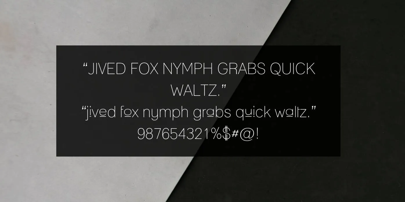 Lane Font Preview