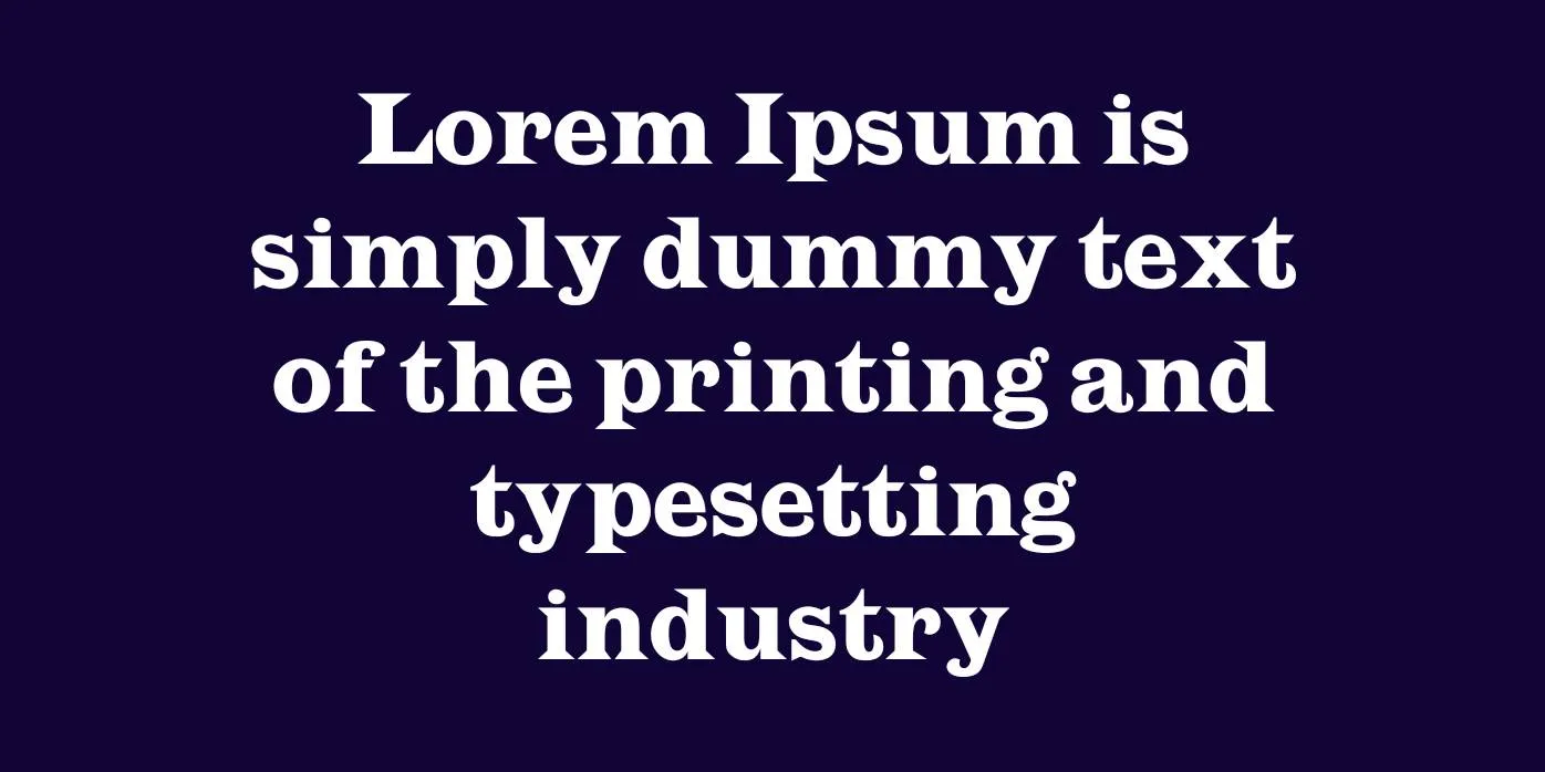 Latin Font Preview