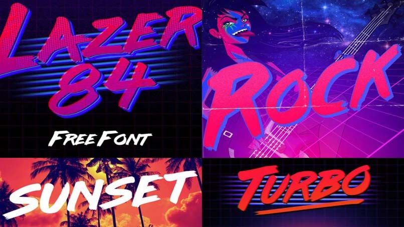Lazer 84 Font Preview