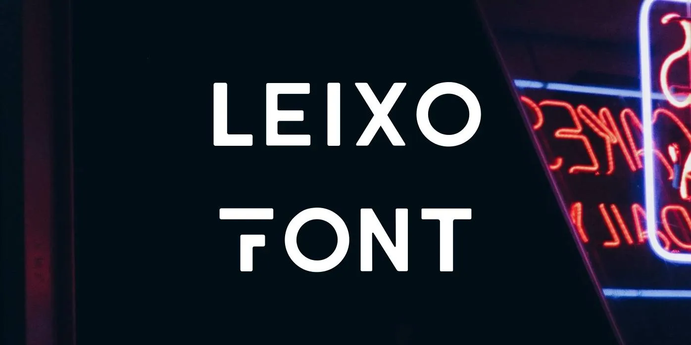 Leixo Font