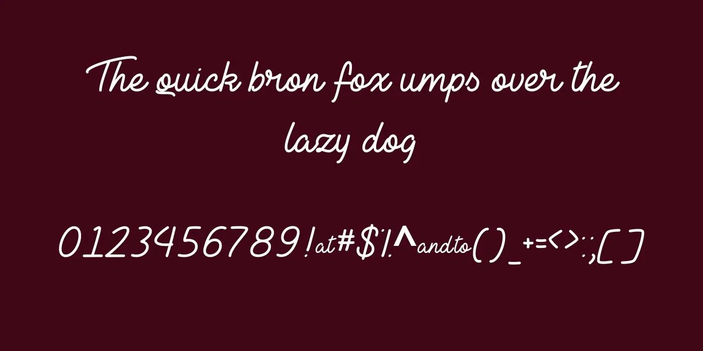 Lie to Me Font Preview