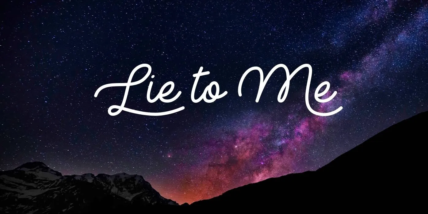 Lie to Me Font