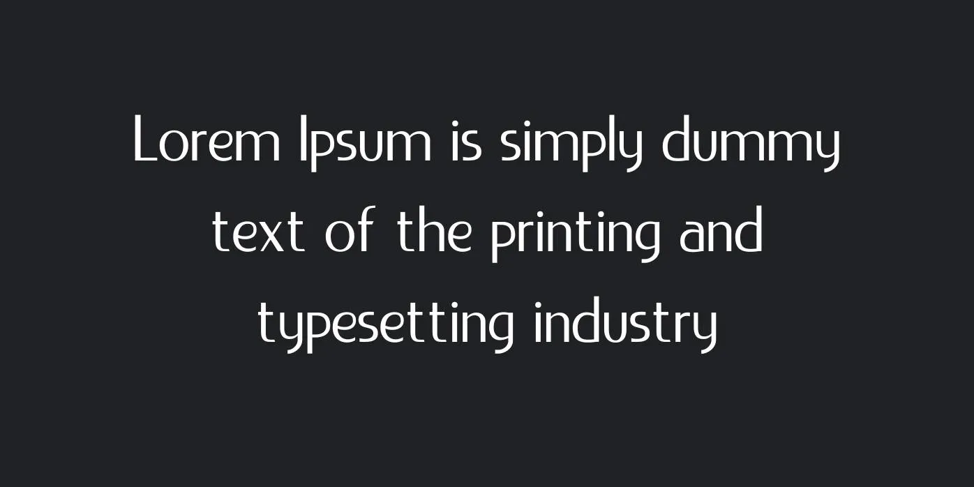 Lieur Font Preview