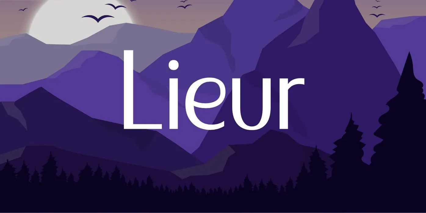 Lieur Font