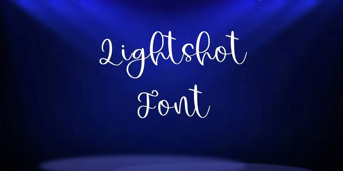 Lightshot Font