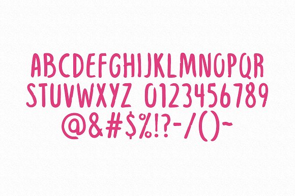 Lipstick Font Preview