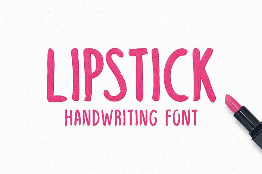 Lipstick Font