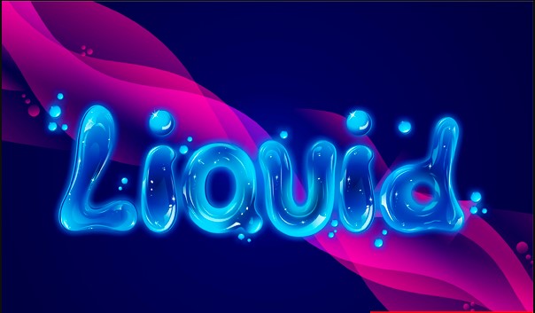 Liquid Font Preview