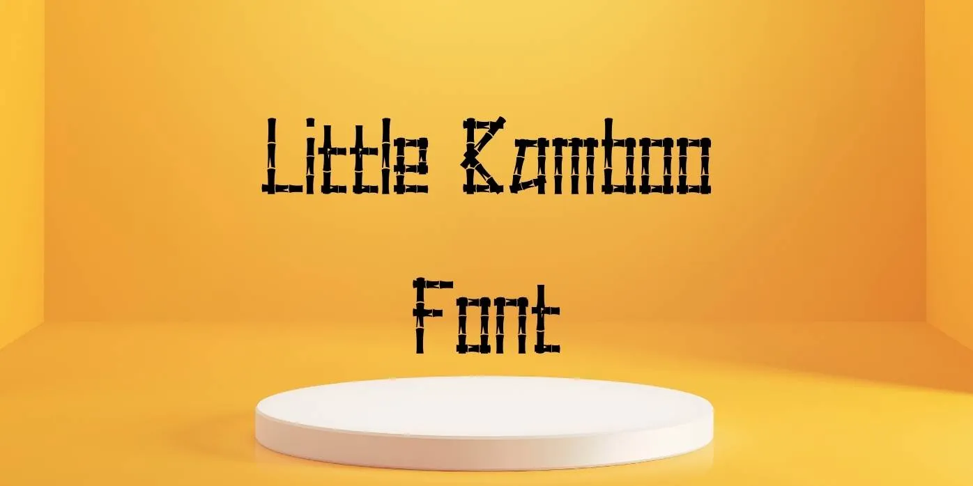 Little Bamboo Font