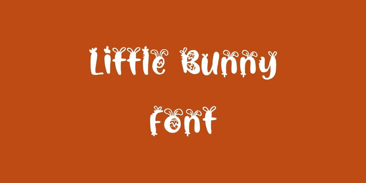 Little Bunny Font