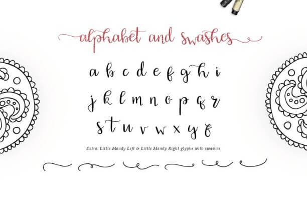 Little Mandy Font Preview