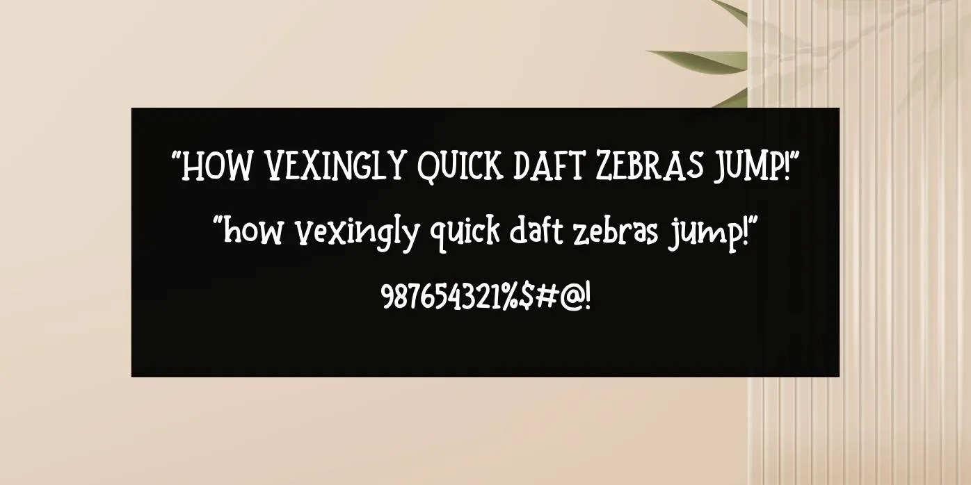 Little Pearl Font Preview