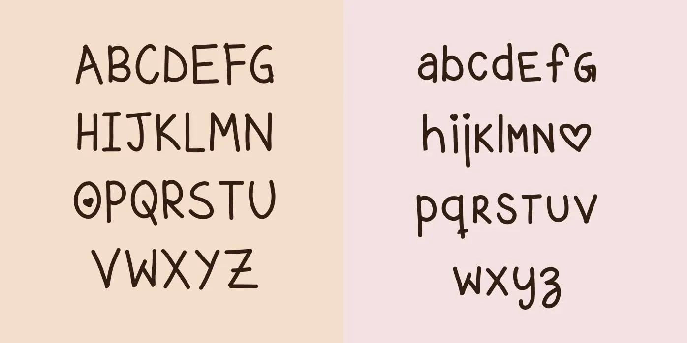 Love Font Preview