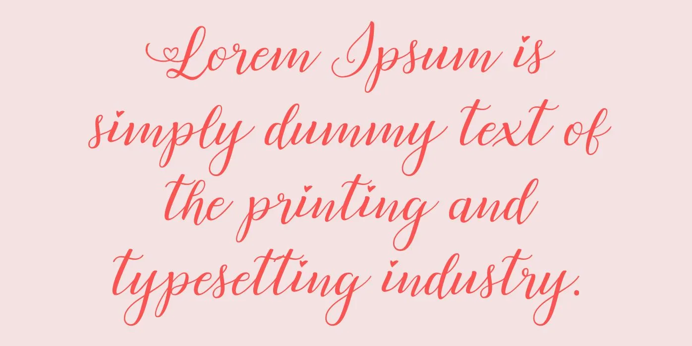 Lovely Day Font Preview