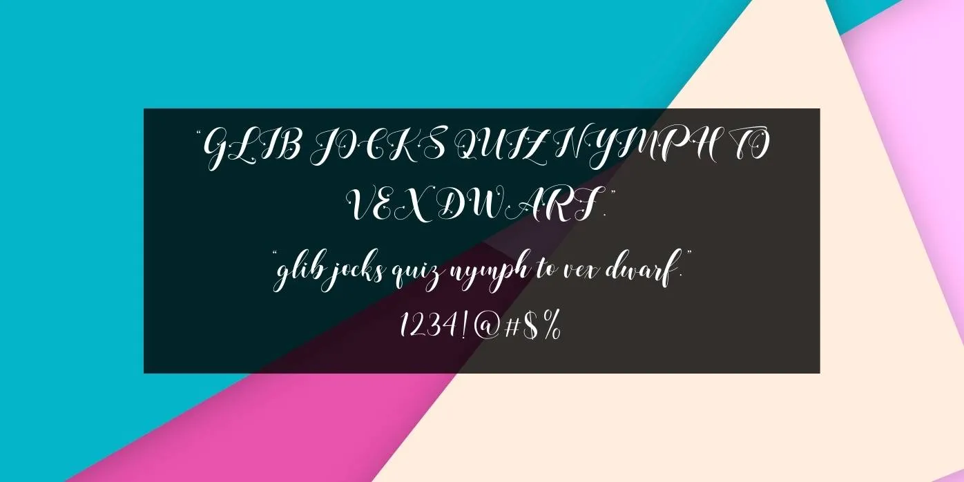 Loveya Font Preview