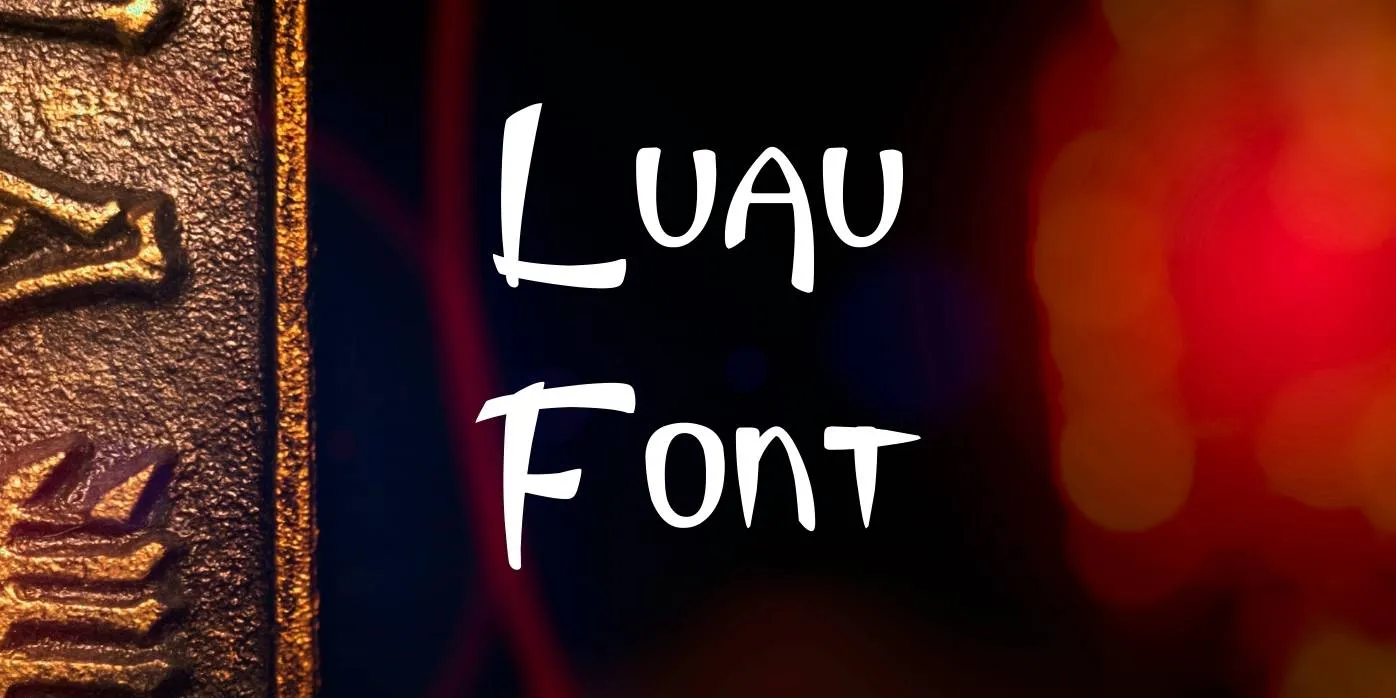 Luau Font