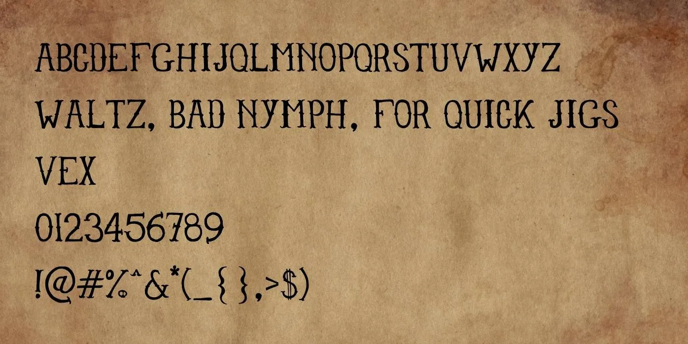 Lullaby Font Preview