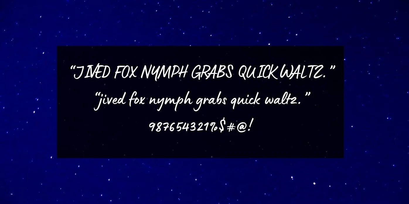 Lumios Marker Font Preview