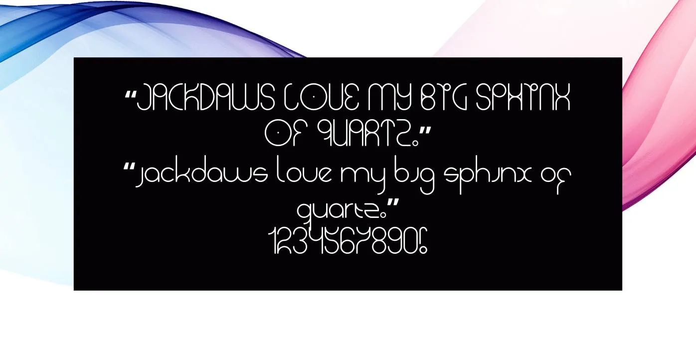 Lunacy Font Preview