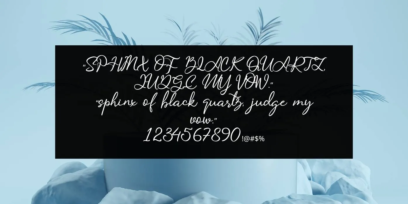 Madeline Font Preview