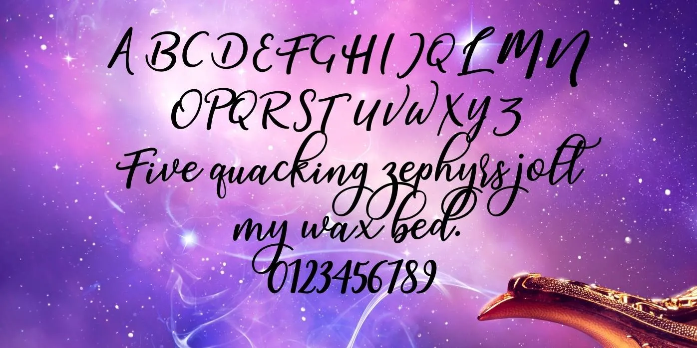 Magic Font Preview