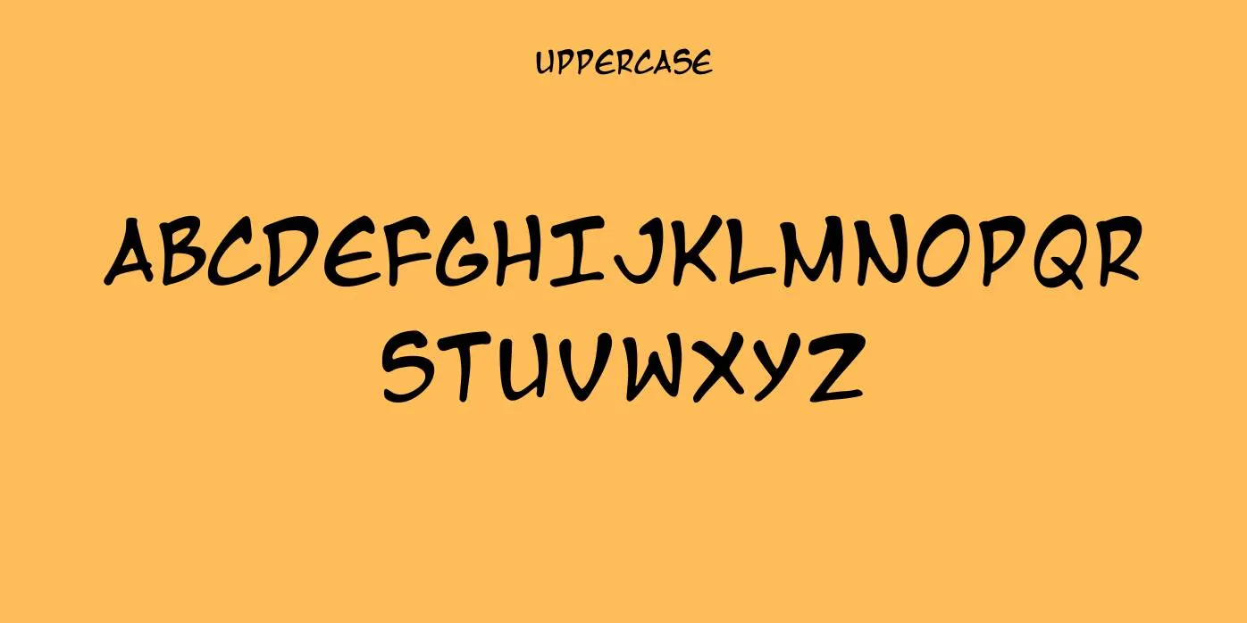 Manga Temple Font Preview