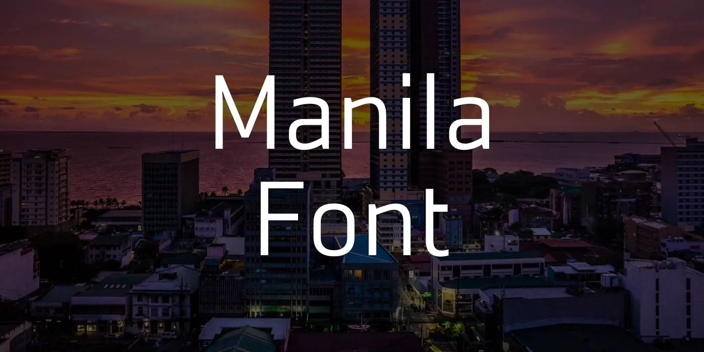 Manila Font