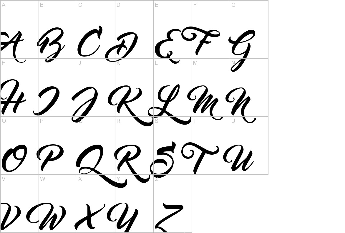 Master of Break Font Preview
